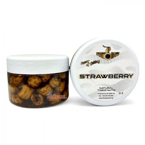 Тигров фъстък за стръв Natural Tiger Nuts Strawberry (ягода) BB0858 - Battle Baits Тигров фъстък за стръв Natural Tiger Nuts Strawberry (ягода) BB0858 - Battle Baits